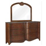 Ashley 708 Dresser & Mirror