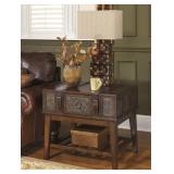 Ashley t753 Storage Trunk Style End Table