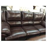 Ashley u989 LEATHER Sofa (Floor Model)