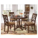 Ashley 436 Round Table & 4 Chairs