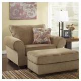 Ashley 117 Chair & Ottoman