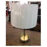 JC Penny Glass Table Lamp