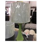 Ashley Green Ceramic Lamp