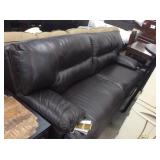 Ashley 424 LEATHER Reclining Sofa