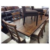 Ashley Farmhouse Table & 6 Chairs