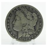 1890-O Morgan Silver Dollar