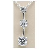 Brilliant 2.00 ct White Topaz Pendant