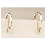 14kt Gold Hoop Earrings