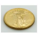 1999 BU American Eagle $5 Gold Piece