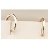 14kt Gold Hoop Earrings