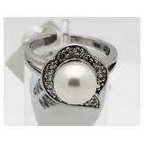 $360 Pearl Designer Ring