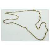 18kt Gold Twisted 20" Necklace