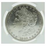 1886 MS61 Morgan Silver Dollar