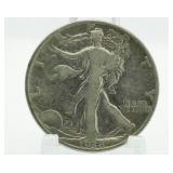 1938-D Walking Liberty Silver Half Dollar *Key