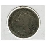 1867 3 Cent Nickel