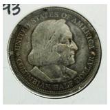 1893 Columbux Expo Silver Commemorative Half