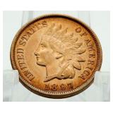 1897 Gem BU Indian Head Cent