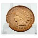 1903 Gem BU Indian Head Cent