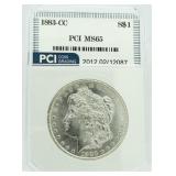 1883 MS65 Morgan Silver Dollar