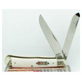 Case XX Delrin White Large Trapper Knife