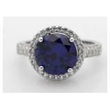 Brilliant 3.30 ct Tanzanite Solitaire Ring