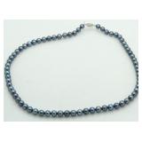 14kt Gold 16" Tahitian Akoya Pearl Necklace