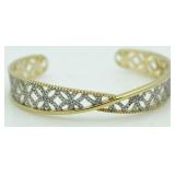 Diamond Accent Cuff Bracelet