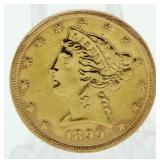 1899 Liberty $5 Gold Piece