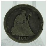 1876-S Seated Liberty Twenty Cent Piece *Rare