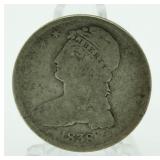 1838 Capped Bust Silver Half Dollar (Reeded)