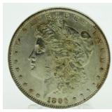 1896 BU Morgan Silver Dollar