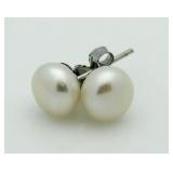 Genuine Freshwater Pearl Earrings