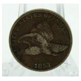 1857 Flying Eagle Cent  *1st Year