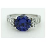 Brilliant 2.50 ct Tanzanite Solitaire Ring