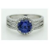 Brilliant 2.50 ct Tanzanite Solitaire Ring