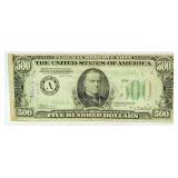 Federal Reserve $500 Bank Note