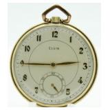 Antique Elgin Art Deco Style Pocket Watch