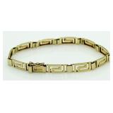 14kt Gold 7" Italian Bracelet