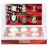 2004 US Mint Silver Proof Set