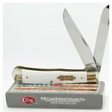 Case XX Delrin White Trapper Knife