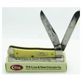 Case XX Yellow Large Trapper Knife