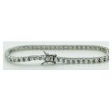 Swarovski White Topaz Tennis Bracelet