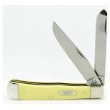 Case XX Yellow Large Trapper Knife