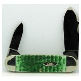 Case XX Green Bone Elephant Toe Knife