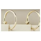 14kt Gold Hoop Earrings