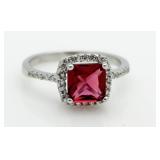 Cushion Cut 2.25 ct Ruby Dinner Ring