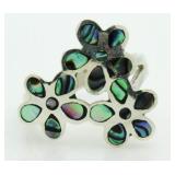 Abalone Designer Ring