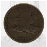 1857 Flying Eagle Cent *1st Year