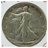 1927-S Walking Liberty Silver Half Dollar *Key