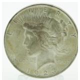 1922 Choice BU Peace Silver Dollar